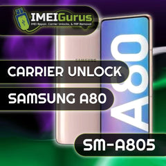 A80 A805U SAMSUNG UNLOCK USB Carrier Unlock