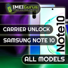 NOTE 10 SAMSUNG UNLOCK USB Carrier