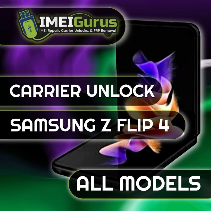 Z FLIP 4 SAMSUNG UNLOCK USB Carrier