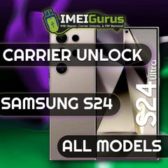 S24 ALL MODELS SAMSUNG UNLOCK USB Carrier