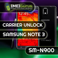 NOTE 3 SAMSUNG UNLOCK USB Carrier Unlock