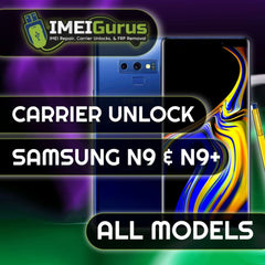 NOTE 9 SAMSUNG UNLOCK USB Carrier Unlock