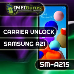 A21 SAMSUNG UNLOCK USB Carrier Unlock